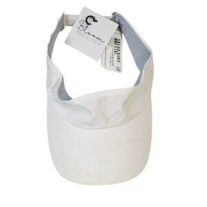 Inesis White Golf Visor Adjustable Athletic Sun Hat NWT